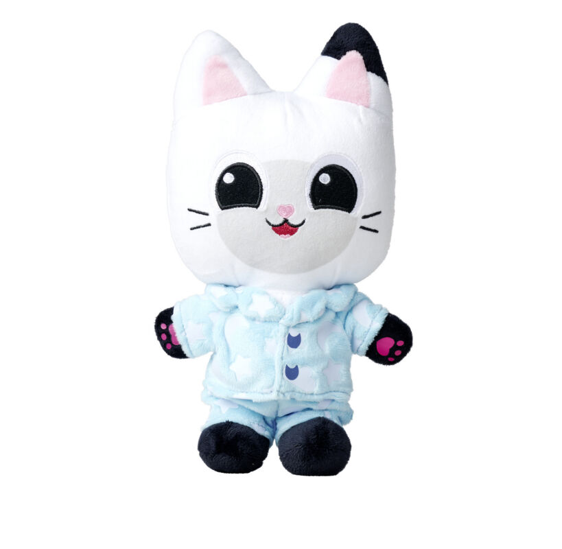 Gabby et maison magique - peluche luminescente pandy paws chat - 25 cm 